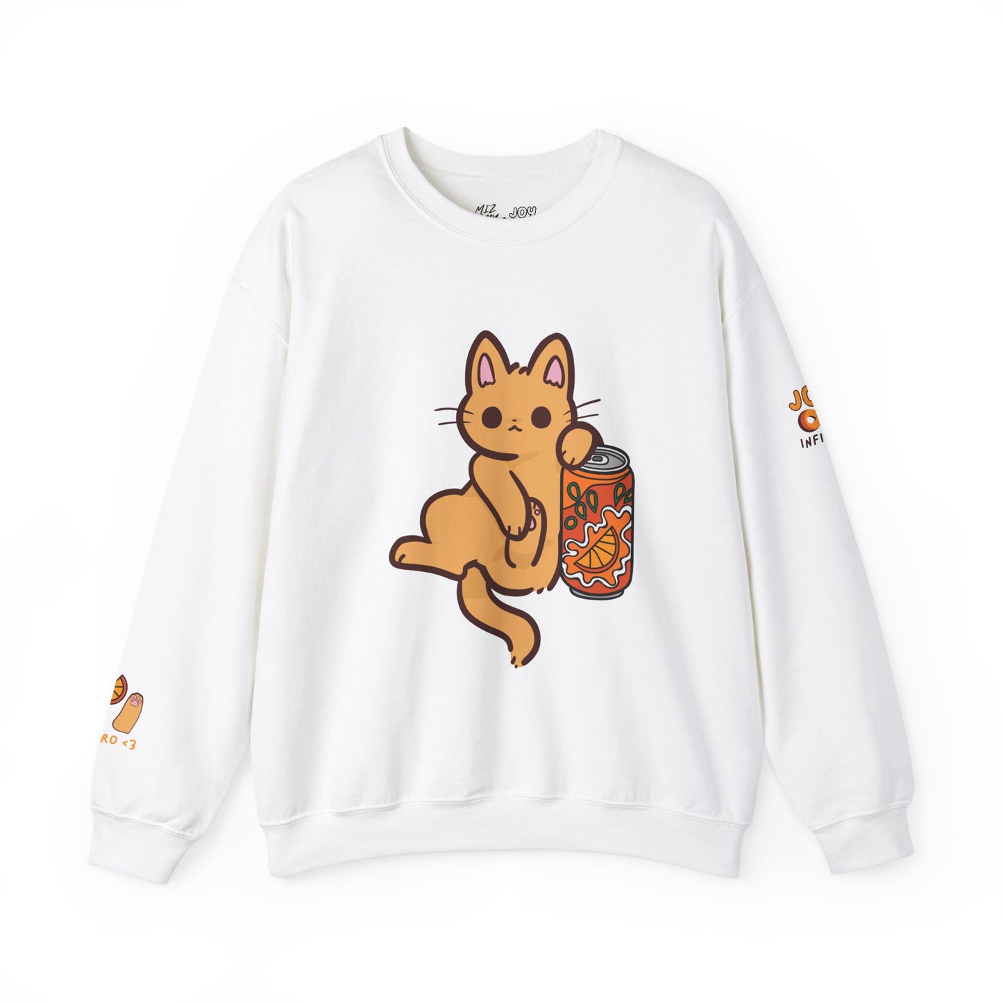 Comoro Loves Orange Soda Unisex Heavy Blend™ Crewneck Sweatshirt