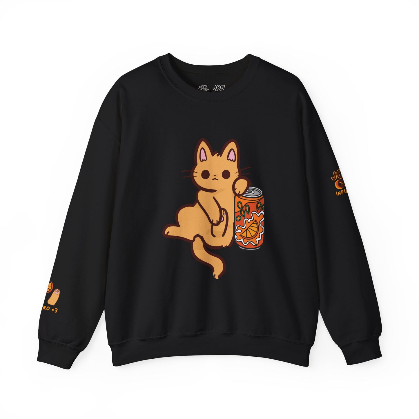 Comoro Loves Orange Soda Unisex Heavy Blend™ Crewneck Sweatshirt